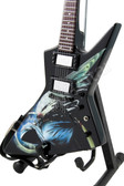 Miniature Guitar Dean Dave Mustaine Zero Angel of Deth II