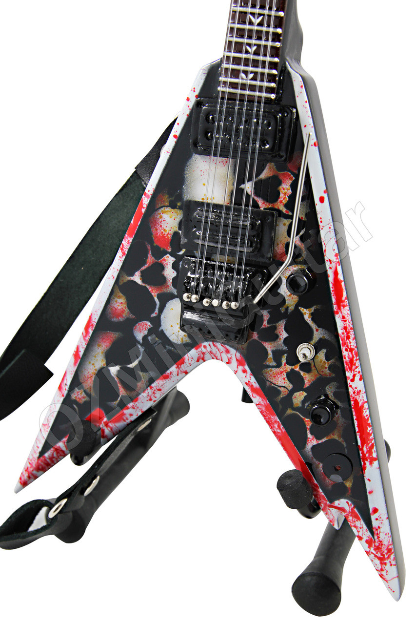 DEAN ディーン DIME RAZORBACK SKULLSハードケース付 Dean RZR SKLZ Electric Guitar Skullz Dimebag Razorback Skulls