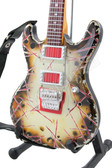 Miniature Guitar Richard Z Kruspe ESP RZK-1 Burnt Signature