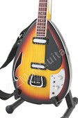 Miniature Bass Guitar Bill Wyman ROLLING STONES Iconic 1960s