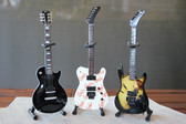 Miniature Guitar Mick Mars MOTLEY CRUE Set