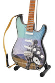 Miniature Guitar Art Series PINK FLOYD Delicate Sound of Thunder