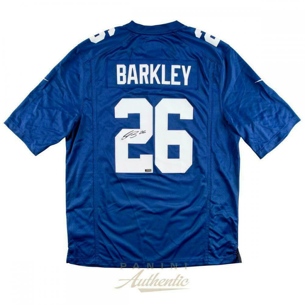 saquon barkley blue jersey