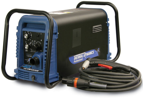 The new Cutmaster True 40mm manual plasma cutter is an inverter based system specifically designed to provide excellent cutting and bevelling performance on materials up to 40mm thick.