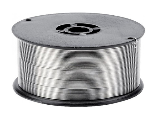 ER5356 is a stiffer wire and is used when higher strength weld properties are needed. Use a stainless steel wire brush to clean the aluminium before welding, this will help to remove the oxide layer.