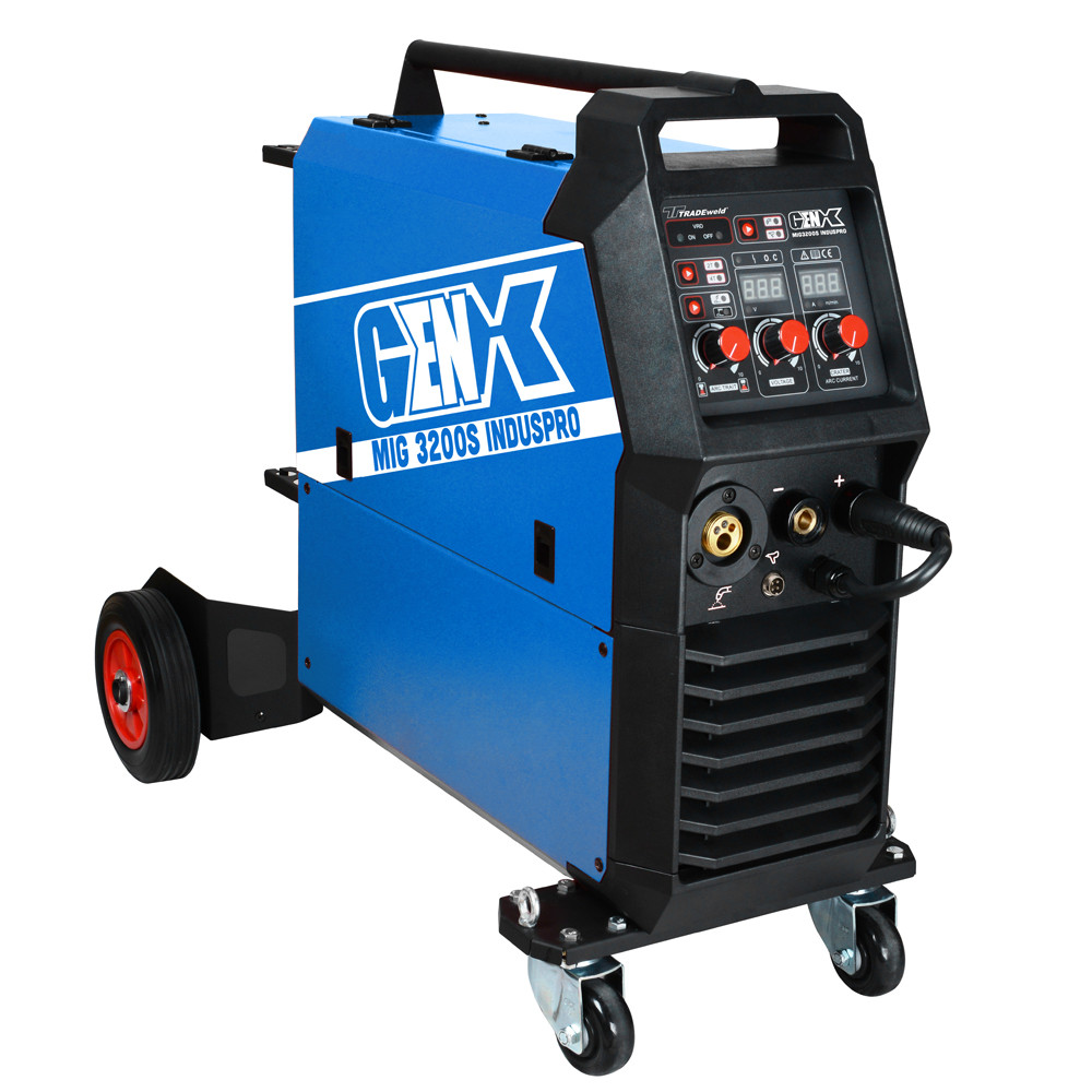 アルミン　5g11個　4.3g12個　3.4g14個　2.5g20個 Tradeweld GENX 300amp MIG welder Digital MIG3200S - ArcWelders.co.za