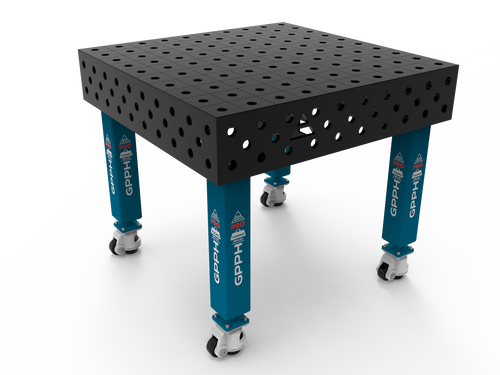 Welding Table with Wheels
