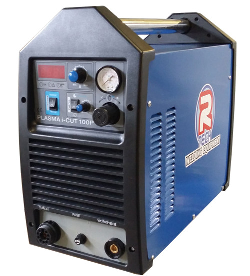 The R-Tech I-Cut 100P is a heavy duty plasma cutter with a genuine 32mm clean cut, high frequency arc starting, pilot arc re-start and cost effective - long life consumables