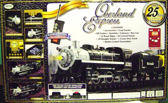 overland express train set