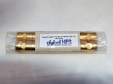 Brass Coupler: Female-2-Female (Qty 10)
