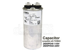 Capacitor - replacement for THOMAS 2685PE40 