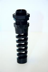 Flex Strain Relief with Locknut for Air & Air/Water Machines and Air/Vac & Air/Water/Vac (length: 5")