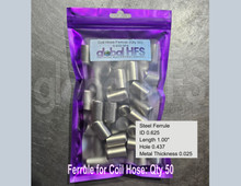 Coil Hose Ferrule: Qty 50