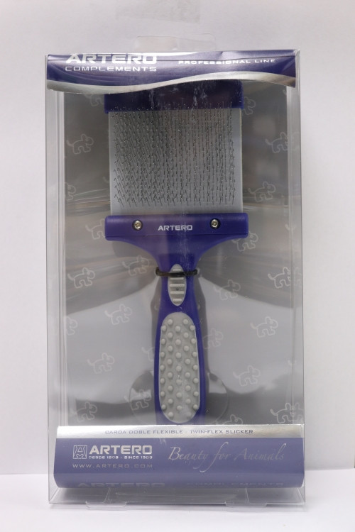 double sided slicker brush