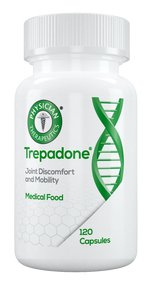 Trepadone® is a specially formulated Medical Food intended for the dietary management of the altered metabolic processes associated with pain and inflammation related to joint disorders. 
