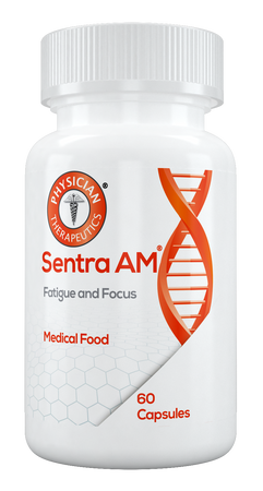 Sentra AM® is a specially formulated Medical Food intended for the dietary management of the altered metabolic processes associated with fatigue and cognitive disorders.