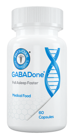 GABAdone®  is a specially formulated Medical Food intended for the dietary management of the altered metabolic processes of sleep disorders (SD) associated with anxiety.