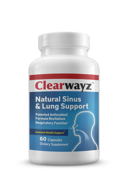 The proprietary blend in ClearWayz works with your body’s nervous system to support healthy sinus, respiratory and immune function.