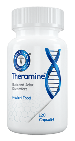 Theramine® is a specially formulated Medical Food intended for the dietary management of the altered metabolic processes associated with pain syndromes and inflammatory conditions. 