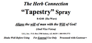 Tapestry Spray 8 oz