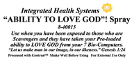 Ability to Love God Spray 8 oz