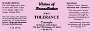 Tolerance