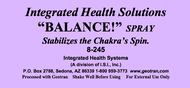 Balance Spray 8 oz