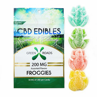 GREEN ROADS | CBD EDIBLES | FROGGIES | 200MG | 4 PIECES
