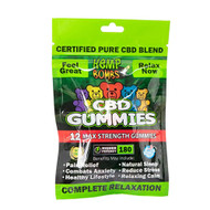 HEMP BOMBS | CBD GUMMIES | 12PACK | 180MG | DISPLAY OF 12