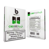 BLUUM LAB | DISPOSABLE CBD J-POD CARTRIDGE WITH 50MG SALT NIC | 200MG | 2PACK 