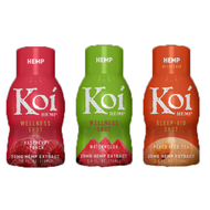 KOI | HEMP WELLNESS SHOT 25MG DISPLAY OF 12