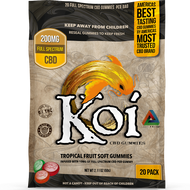 KOI CBD GUMMIES | PACK OF 20 | 200MG 