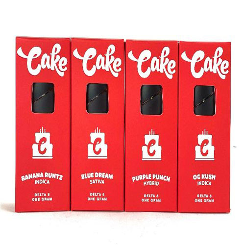 CAKE DELTA 8 RECHARGEABLE DISPOSABLE DEVICE 1G 940MG vapesale247