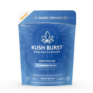 KUSH BURST | NANO DELTA 8 RAPID RELEASE GUMMIES | 300MG | DISPLAY OF 15