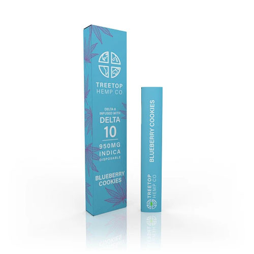 TREE TOP HEMP CO DELTA 8 & DELTA 10 DISPOSABLE DEVICE 950MG