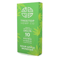 TREE TOP HEMP CO | DETLA 8 & DELTA 10 VAPE CARTRIDGE | 950MG