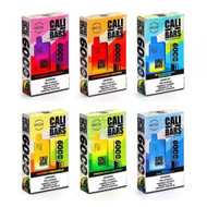 Cali Bars V2 15mL 6000 Puffs Rechargeable Disposable | Display of 6