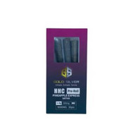 Gold Silver HHC Moonrock Preroll | Display of 10