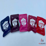 Gold Silver Delta 9 40mg 1ct Gummy | Display if 100 Bags