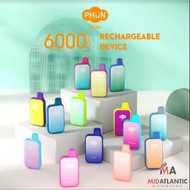 PHUN Ultra 14ML 6000 Puffs Rechargeable Disposable *Display of 10*