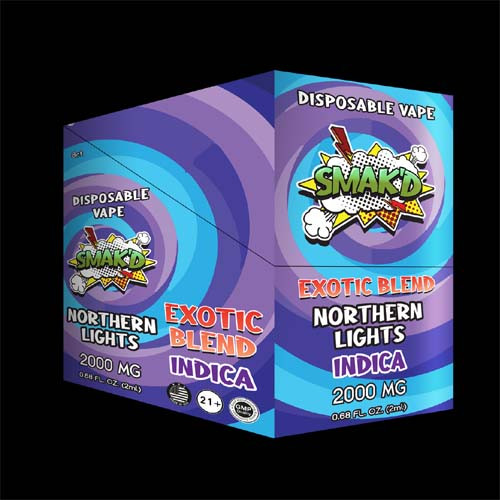elf bar vape uk SMAK'D CBD Blend 3ml Disposable - 5 ct main image 0