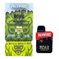 Packwoods x Roar Diamond Live Resin 3.5mL THC-B + THC-H + D11 + D8 Nug Run Disposable 3500mg *Display of 5*
