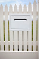 Picket fence parcel letterbox by Deliver-Eze is made in Australia to the highest quality standards.