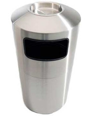 Cleanline Stainless Steel Ash and Trash Can 39AT - 39 Gallons FREE SHIPPING