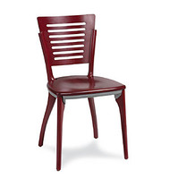 Gar Series 1650 Side Chair with Saddle Seat