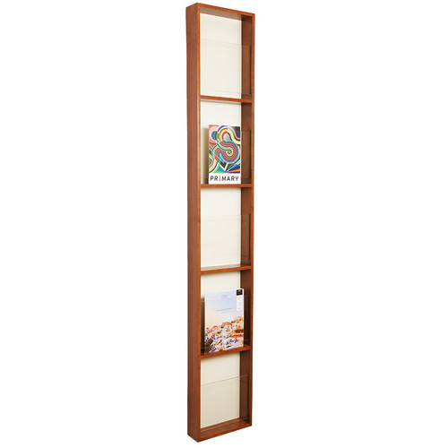 Peter Pepper 604 Vertical Magazine Rack 5 Pocket Sunhouse Office