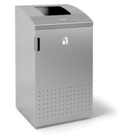 Peter Pepper Next RS20 - ReSort Waste and Recycling Receptacle with Top Opening - 20" W - Free Shipping