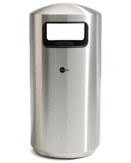 Cleanline Stainless Steel Side Load Trash Can 39SL - 39 Gallons FREE SHIPPING