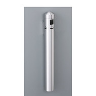 Glaro 2402SA Value-Max 24" Wall Mounted Smoker's Post - Satin Aluminum