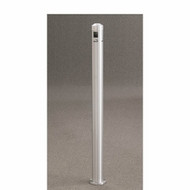 Glaro 2404SA  Value-Max 43.5" In Ground Mount Smoker's Post - Satin Aluminum